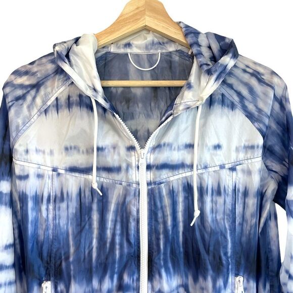 American Eagle Tie Dye Windbreaker Rain Jacket - Picture 2 of 9